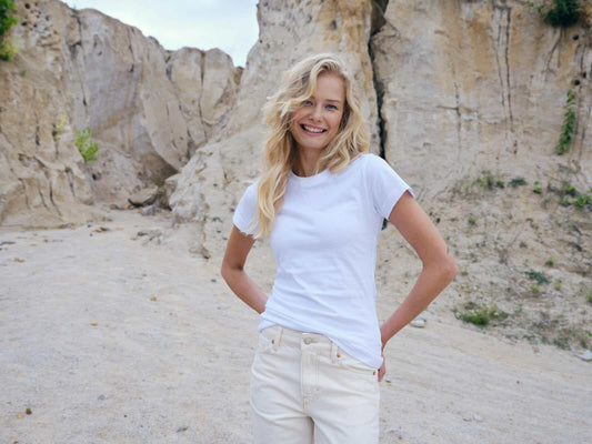 BASIC134 - Klassisches Damen T-Shirt