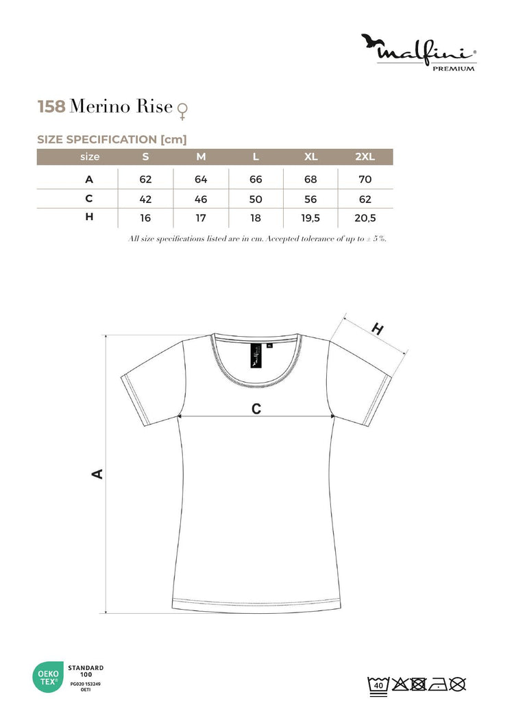 MERINO RISE158 Damen T-Shirt