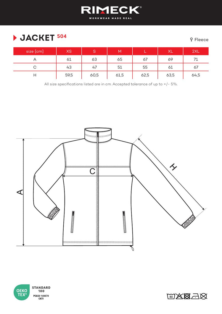 JACKET504 Damen Fleecejacke