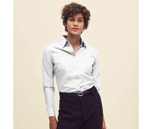 LONG SLEEVE POPLIN SHIRT